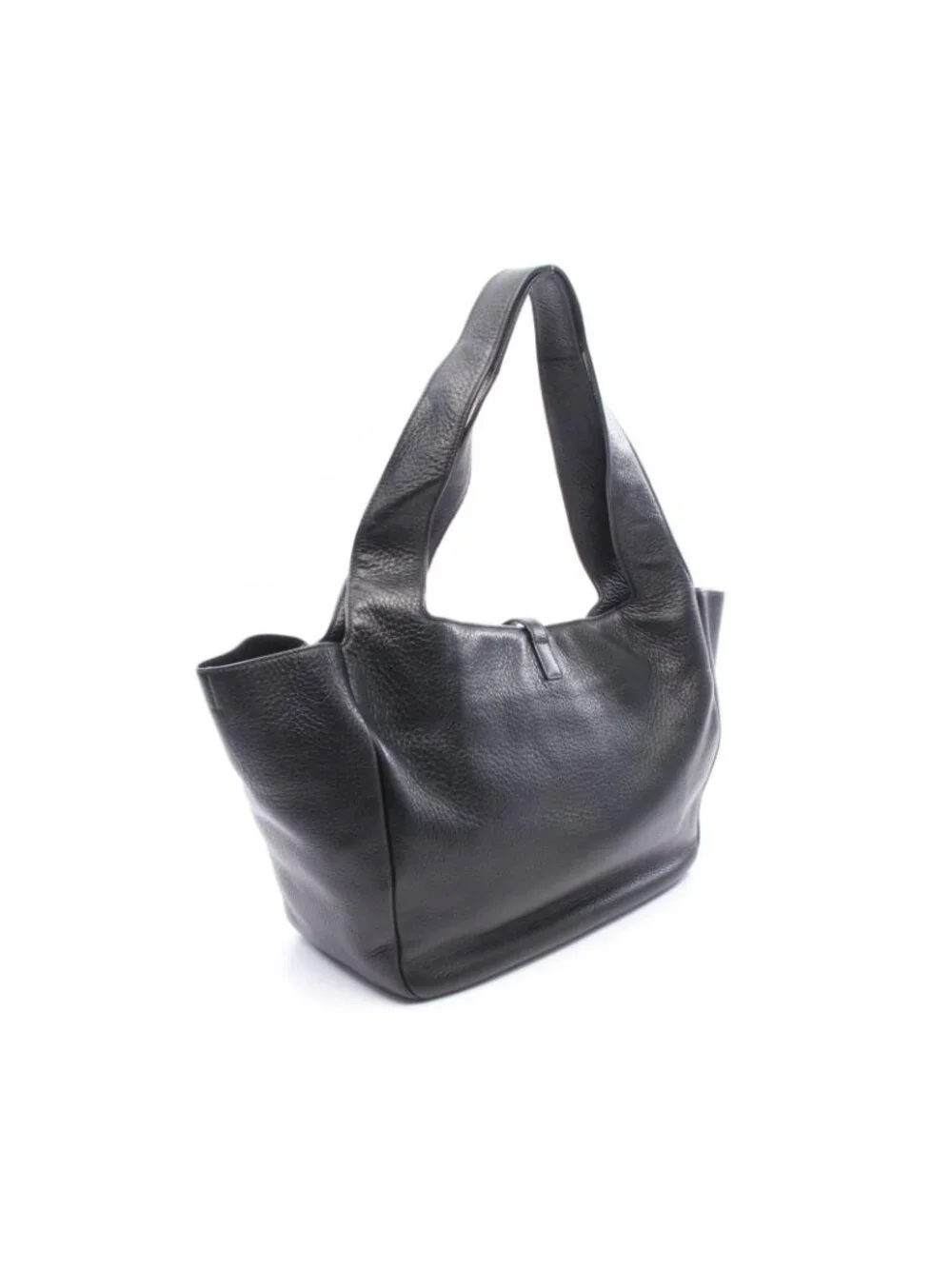 Saint Laurent Paris Tote le 5 a 7 Bea Black Leather